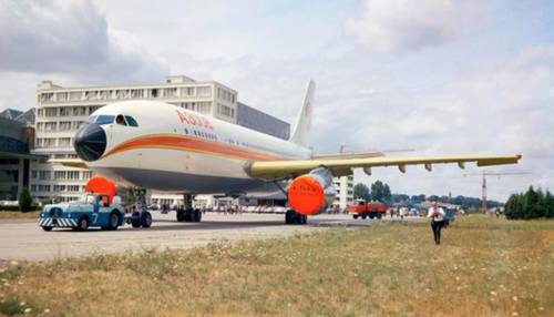 Detalle Aviones históricos Airbus A300