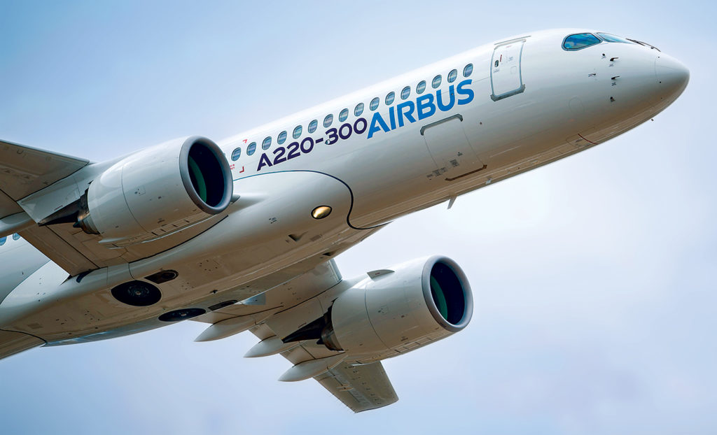 Una Radiografía A La Nueva Familia Airbus A220 Transponder 1200