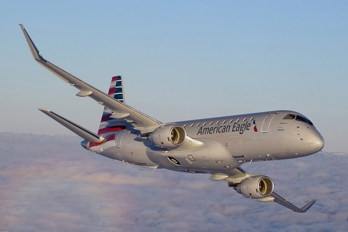 American Airlines ordena 15 nuevos aviones Embraer 175