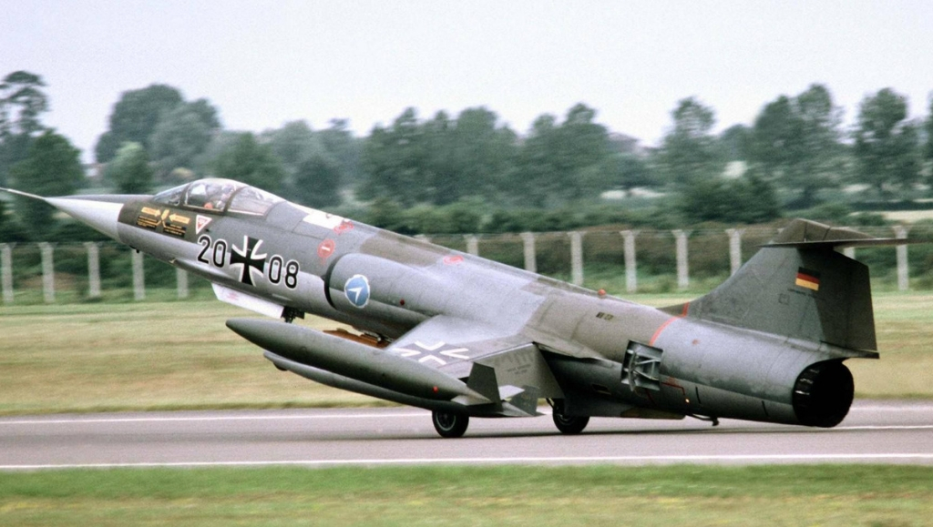 Lockheed F 104 Starfighter El Hacedor De Viudas Aleman