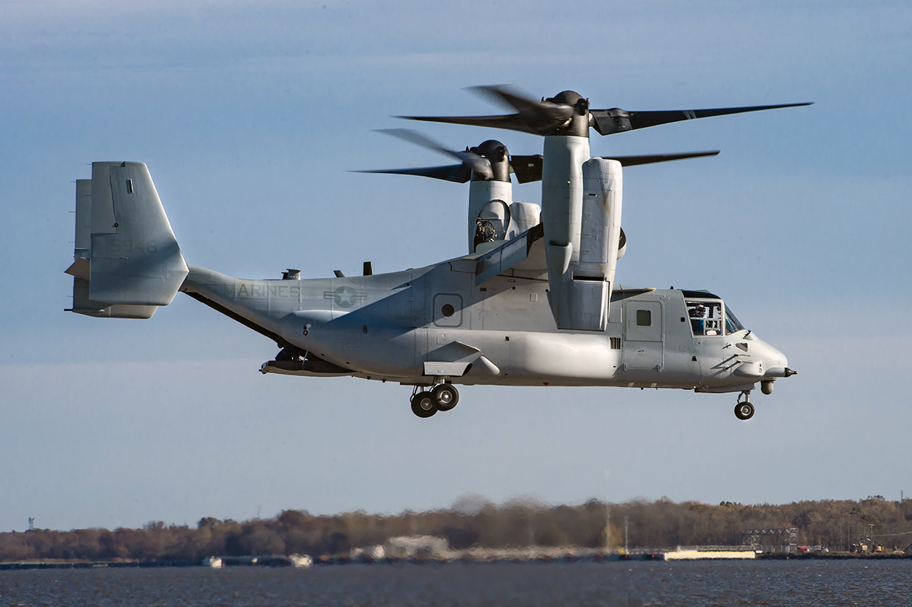 Boeing Entrega El Primer Osprey Modificado Al Cuerpo De Marines