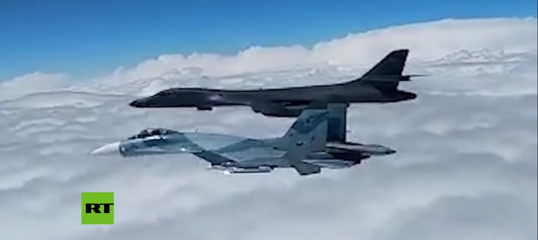 Video | Cazas Rusos Interceptan Rockwell B-1B Lancer De La USAF