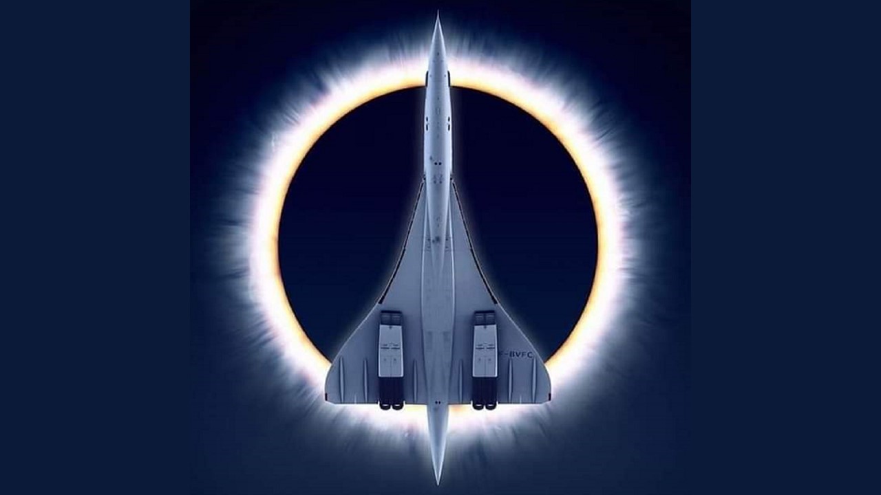 1973 Cuando El Concorde Persiguió Un Eclipse Solar