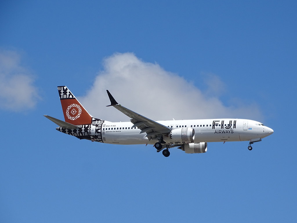 Fiji Airways recibe su ultimo Boeing 737 MAX