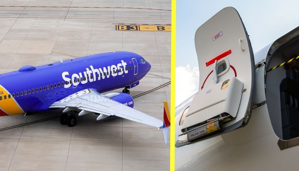 Pasajero abre la puerta de un avión de Southwest y salta; es detenido