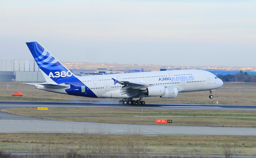 17 years ago, the first flight of the Airbus A380 was made